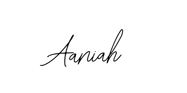 Use a signature maker to create a handwritten signature online. With this signature software, you can design (Bearetta-2O07w) your own signature for name Aaniah. Aaniah signature style 12 images and pictures png