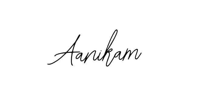Aanikam stylish signature style. Best Handwritten Sign (Bearetta-2O07w) for my name. Handwritten Signature Collection Ideas for my name Aanikam. Aanikam signature style 12 images and pictures png