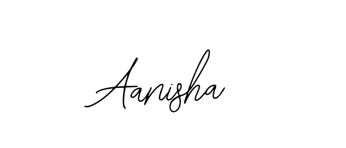 Design your own signature with our free online signature maker. With this signature software, you can create a handwritten (Bearetta-2O07w) signature for name Aanisha. Aanisha signature style 12 images and pictures png