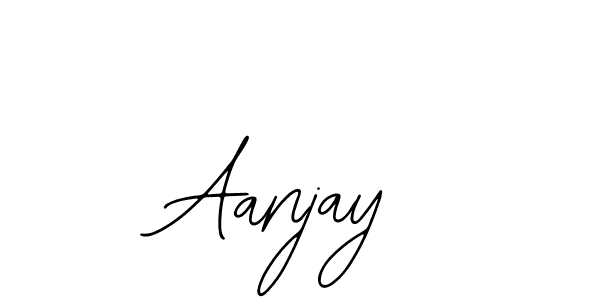 The best way (Bearetta-2O07w) to make a short signature is to pick only two or three words in your name. The name Aanjay include a total of six letters. For converting this name. Aanjay signature style 12 images and pictures png