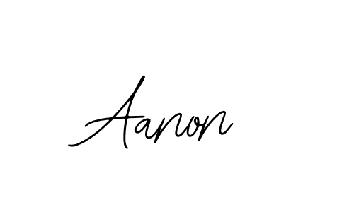 How to make Aanon signature? Bearetta-2O07w is a professional autograph style. Create handwritten signature for Aanon name. Aanon signature style 12 images and pictures png