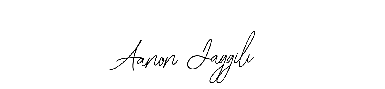Make a short Aanon Jaggili signature style. Manage your documents anywhere anytime using Bearetta-2O07w. Create and add eSignatures, submit forms, share and send files easily. Aanon Jaggili signature style 12 images and pictures png