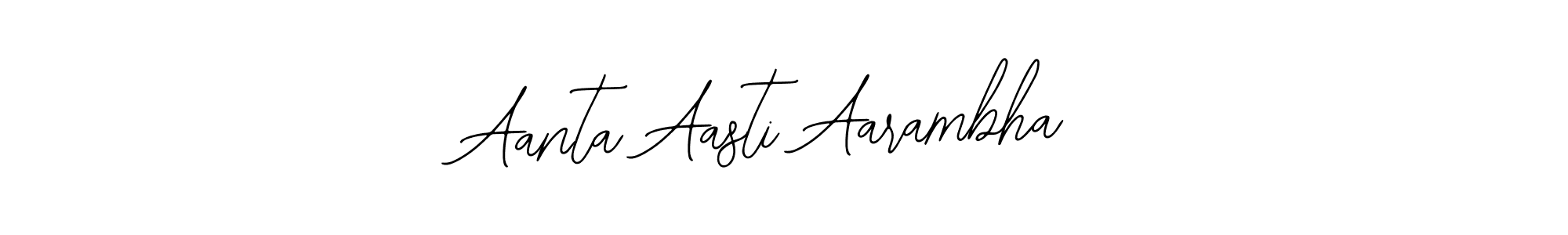 Similarly Bearetta-2O07w is the best handwritten signature design. Signature creator online .You can use it as an online autograph creator for name Aanta Aasti Aarambha. Aanta Aasti Aarambha signature style 12 images and pictures png