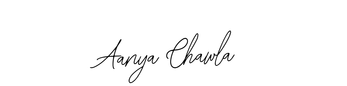 Also we have Aanya Chawla name is the best signature style. Create professional handwritten signature collection using Bearetta-2O07w autograph style. Aanya Chawla signature style 12 images and pictures png