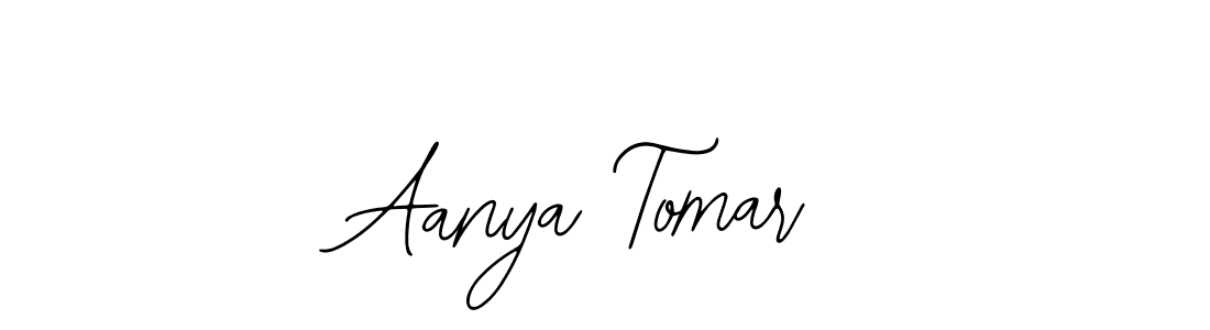 Also You can easily find your signature by using the search form. We will create Aanya Tomar name handwritten signature images for you free of cost using Bearetta-2O07w sign style. Aanya Tomar signature style 12 images and pictures png