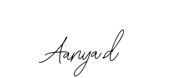 Create a beautiful signature design for name Aanya.d. With this signature (Bearetta-2O07w) fonts, you can make a handwritten signature for free. Aanya.d signature style 12 images and pictures png