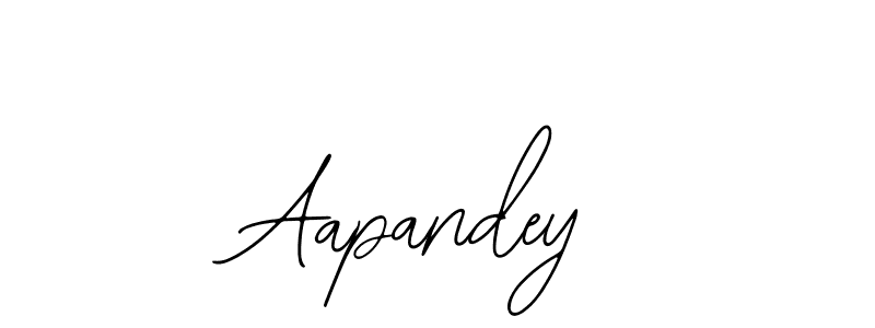 Design your own signature with our free online signature maker. With this signature software, you can create a handwritten (Bearetta-2O07w) signature for name Aapandey. Aapandey signature style 12 images and pictures png