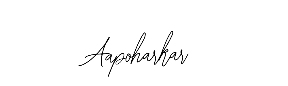 Create a beautiful signature design for name Aapoharkar. With this signature (Bearetta-2O07w) fonts, you can make a handwritten signature for free. Aapoharkar signature style 12 images and pictures png