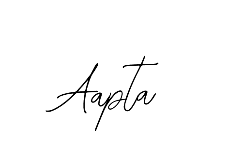 Aapta stylish signature style. Best Handwritten Sign (Bearetta-2O07w) for my name. Handwritten Signature Collection Ideas for my name Aapta. Aapta signature style 12 images and pictures png