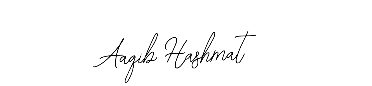 Use a signature maker to create a handwritten signature online. With this signature software, you can design (Bearetta-2O07w) your own signature for name Aaqib Hashmat. Aaqib Hashmat signature style 12 images and pictures png