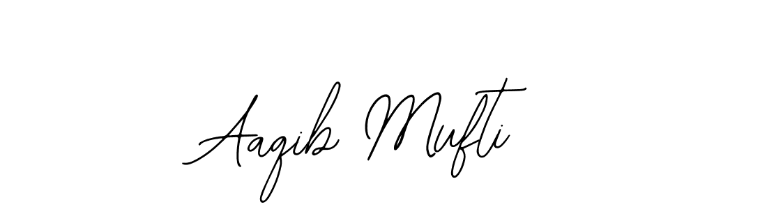 Aaqib Mufti stylish signature style. Best Handwritten Sign (Bearetta-2O07w) for my name. Handwritten Signature Collection Ideas for my name Aaqib Mufti. Aaqib Mufti signature style 12 images and pictures png