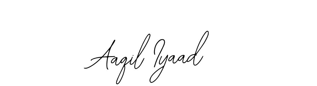 How to Draw Aaqil Iyaad signature style? Bearetta-2O07w is a latest design signature styles for name Aaqil Iyaad. Aaqil Iyaad signature style 12 images and pictures png