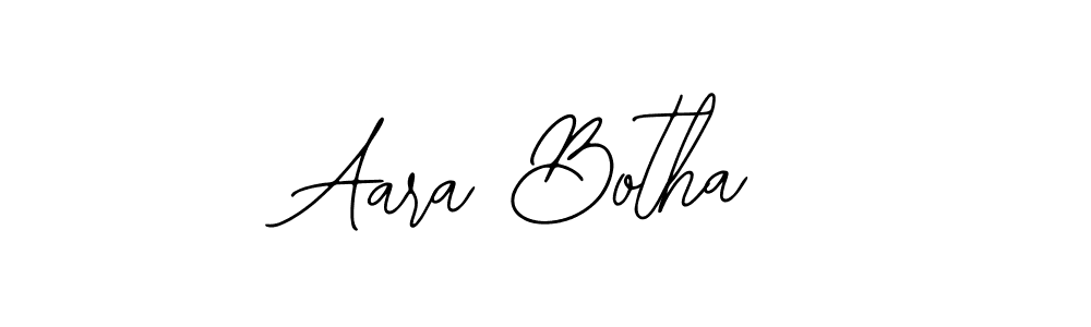 Bearetta-2O07w is a professional signature style that is perfect for those who want to add a touch of class to their signature. It is also a great choice for those who want to make their signature more unique. Get Aara Botha name to fancy signature for free. Aara Botha signature style 12 images and pictures png