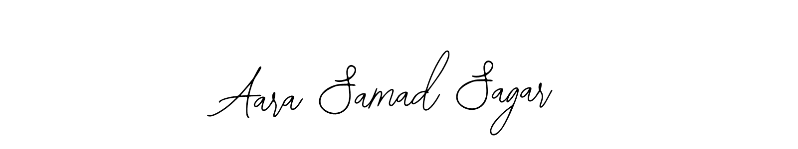 Also You can easily find your signature by using the search form. We will create Aara Samad Sagar name handwritten signature images for you free of cost using Bearetta-2O07w sign style. Aara Samad Sagar signature style 12 images and pictures png