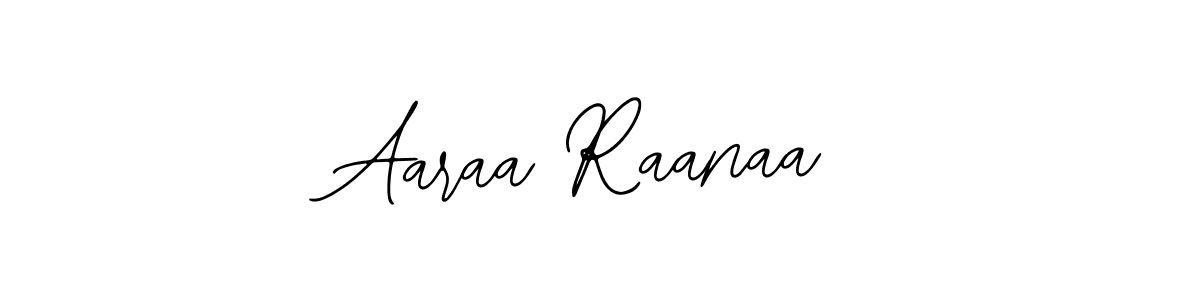 Design your own signature with our free online signature maker. With this signature software, you can create a handwritten (Bearetta-2O07w) signature for name Aaraa Raanaa. Aaraa Raanaa signature style 12 images and pictures png