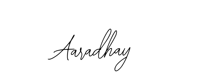 Make a beautiful signature design for name Aaradhay. Use this online signature maker to create a handwritten signature for free. Aaradhay signature style 12 images and pictures png