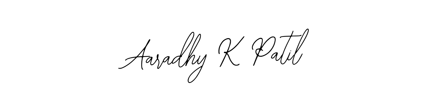 Also we have Aaradhy K Patil name is the best signature style. Create professional handwritten signature collection using Bearetta-2O07w autograph style. Aaradhy K Patil signature style 12 images and pictures png