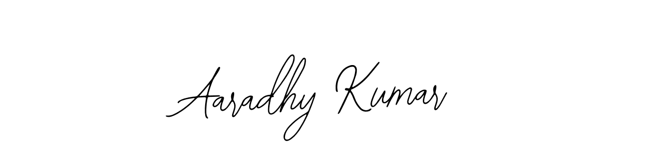 Make a beautiful signature design for name Aaradhy Kumar. With this signature (Bearetta-2O07w) style, you can create a handwritten signature for free. Aaradhy Kumar signature style 12 images and pictures png