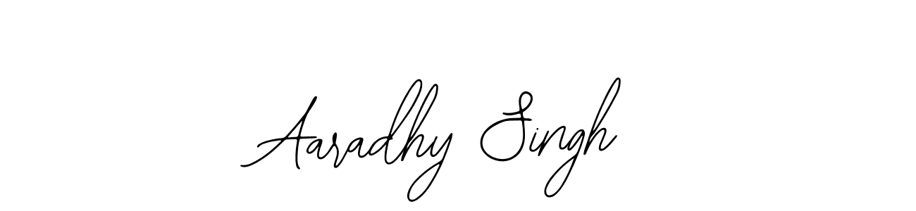 How to Draw Aaradhy Singh signature style? Bearetta-2O07w is a latest design signature styles for name Aaradhy Singh. Aaradhy Singh signature style 12 images and pictures png