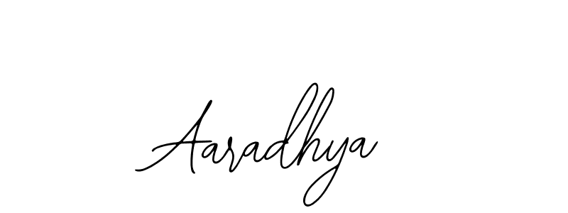 How to make Aaradhya signature? Bearetta-2O07w is a professional autograph style. Create handwritten signature for Aaradhya name. Aaradhya signature style 12 images and pictures png