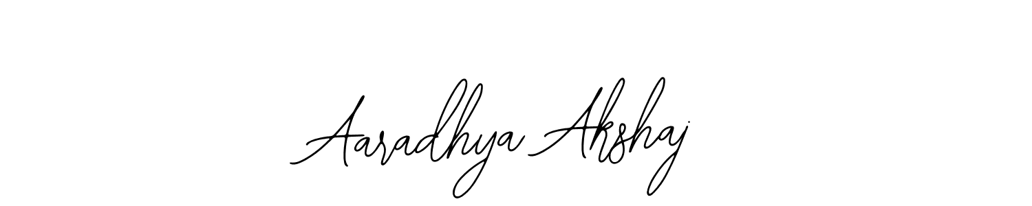 The best way (Bearetta-2O07w) to make a short signature is to pick only two or three words in your name. The name Aaradhya Akshaj include a total of six letters. For converting this name. Aaradhya Akshaj signature style 12 images and pictures png