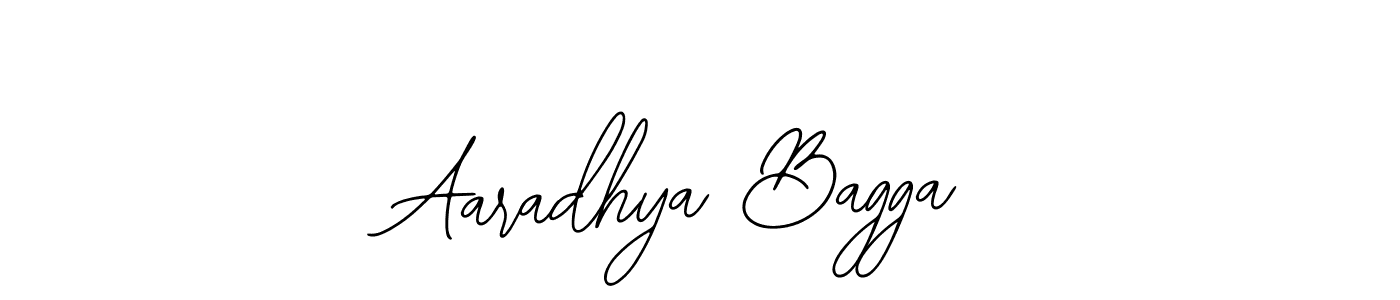Also we have Aaradhya Bagga name is the best signature style. Create professional handwritten signature collection using Bearetta-2O07w autograph style. Aaradhya Bagga signature style 12 images and pictures png