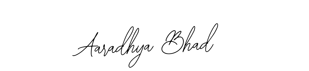 Aaradhya Bhad stylish signature style. Best Handwritten Sign (Bearetta-2O07w) for my name. Handwritten Signature Collection Ideas for my name Aaradhya Bhad. Aaradhya Bhad signature style 12 images and pictures png