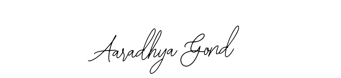 Similarly Bearetta-2O07w is the best handwritten signature design. Signature creator online .You can use it as an online autograph creator for name Aaradhya Gond. Aaradhya Gond signature style 12 images and pictures png