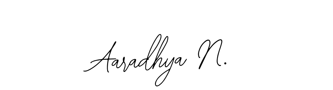 See photos of Aaradhya N. official signature by Spectra . Check more albums & portfolios. Read reviews & check more about Bearetta-2O07w font. Aaradhya N. signature style 12 images and pictures png