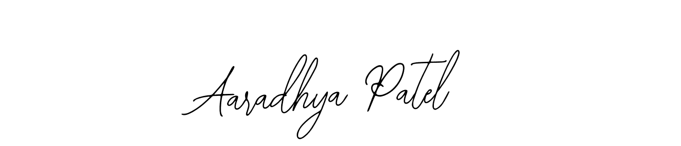 Use a signature maker to create a handwritten signature online. With this signature software, you can design (Bearetta-2O07w) your own signature for name Aaradhya Patel. Aaradhya Patel signature style 12 images and pictures png