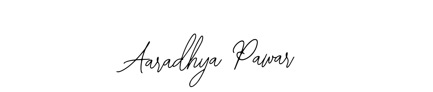 if you are searching for the best signature style for your name Aaradhya Pawar. so please give up your signature search. here we have designed multiple signature styles  using Bearetta-2O07w. Aaradhya Pawar signature style 12 images and pictures png