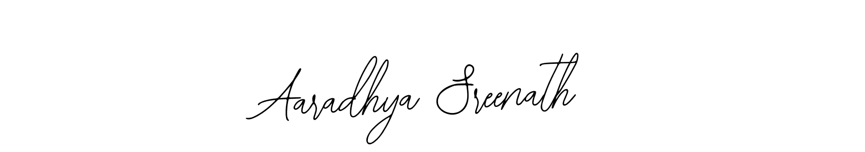 How to make Aaradhya Sreenath signature? Bearetta-2O07w is a professional autograph style. Create handwritten signature for Aaradhya Sreenath name. Aaradhya Sreenath signature style 12 images and pictures png