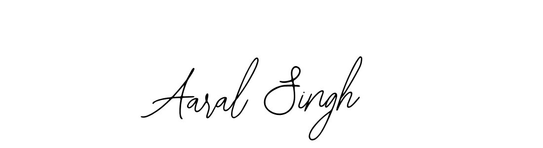 Use a signature maker to create a handwritten signature online. With this signature software, you can design (Bearetta-2O07w) your own signature for name Aaral Singh. Aaral Singh signature style 12 images and pictures png