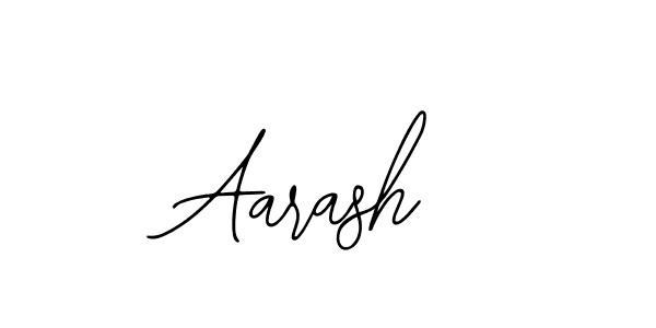 Design your own signature with our free online signature maker. With this signature software, you can create a handwritten (Bearetta-2O07w) signature for name Aarash. Aarash signature style 12 images and pictures png