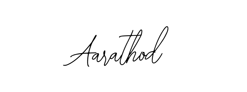 Aarathod stylish signature style. Best Handwritten Sign (Bearetta-2O07w) for my name. Handwritten Signature Collection Ideas for my name Aarathod. Aarathod signature style 12 images and pictures png