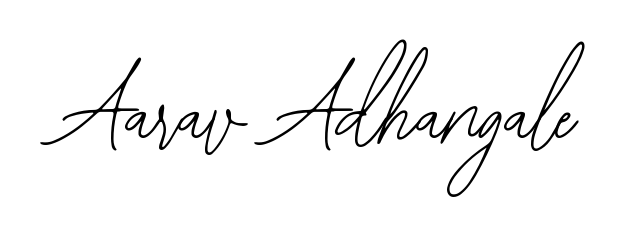 Create your official email sign-off with Aarav Adhangale name in Bearetta-2O07w style. Crisp, clean, and perfectly legible across all screens. Aarav Adhangale signature style 12 images and pictures png