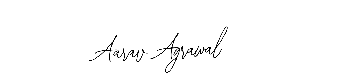 Bearetta-2O07w is a professional signature style that is perfect for those who want to add a touch of class to their signature. It is also a great choice for those who want to make their signature more unique. Get Aarav Agrawal name to fancy signature for free. Aarav Agrawal signature style 12 images and pictures png