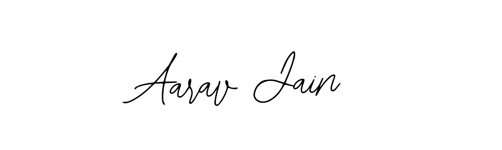 Aarav Jain stylish signature style. Best Handwritten Sign (Bearetta-2O07w) for my name. Handwritten Signature Collection Ideas for my name Aarav Jain. Aarav Jain signature style 12 images and pictures png