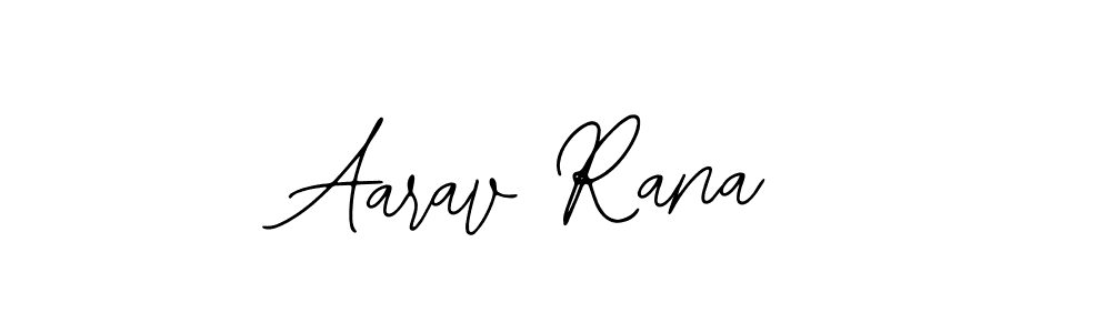 if you are searching for the best signature style for your name Aarav Rana. so please give up your signature search. here we have designed multiple signature styles  using Bearetta-2O07w. Aarav Rana signature style 12 images and pictures png