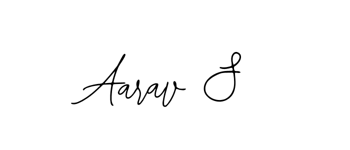 Make a beautiful signature design for name Aarav S. Use this online signature maker to create a handwritten signature for free. Aarav S signature style 12 images and pictures png