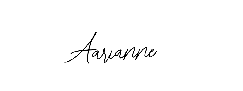 You should practise on your own different ways (Bearetta-2O07w) to write your name (Aarianne) in signature. don't let someone else do it for you. Aarianne signature style 12 images and pictures png