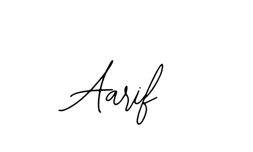 Use a signature maker to create a handwritten signature online. With this signature software, you can design (Bearetta-2O07w) your own signature for name Aarif. Aarif signature style 12 images and pictures png