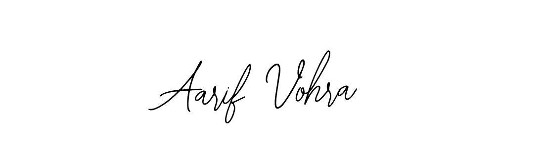 if you are searching for the best signature style for your name Aarif Vohra. so please give up your signature search. here we have designed multiple signature styles  using Bearetta-2O07w. Aarif Vohra signature style 12 images and pictures png