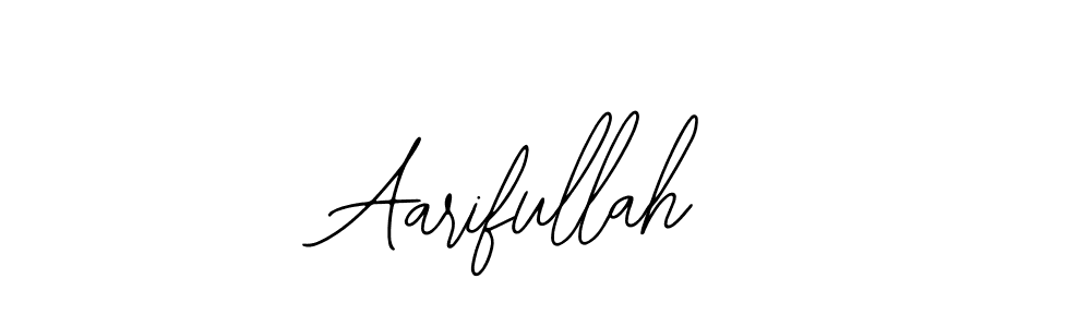 Make a beautiful signature design for name Aarifullah. Use this online signature maker to create a handwritten signature for free. Aarifullah signature style 12 images and pictures png
