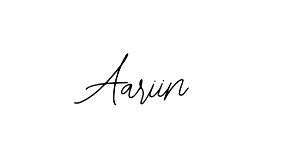 How to make Aariin name signature. Use Bearetta-2O07w style for creating short signs online. This is the latest handwritten sign. Aariin signature style 12 images and pictures png
