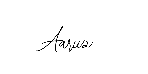 The best way (Bearetta-2O07w) to make a short signature is to pick only two or three words in your name. The name Aariiz include a total of six letters. For converting this name. Aariiz signature style 12 images and pictures png