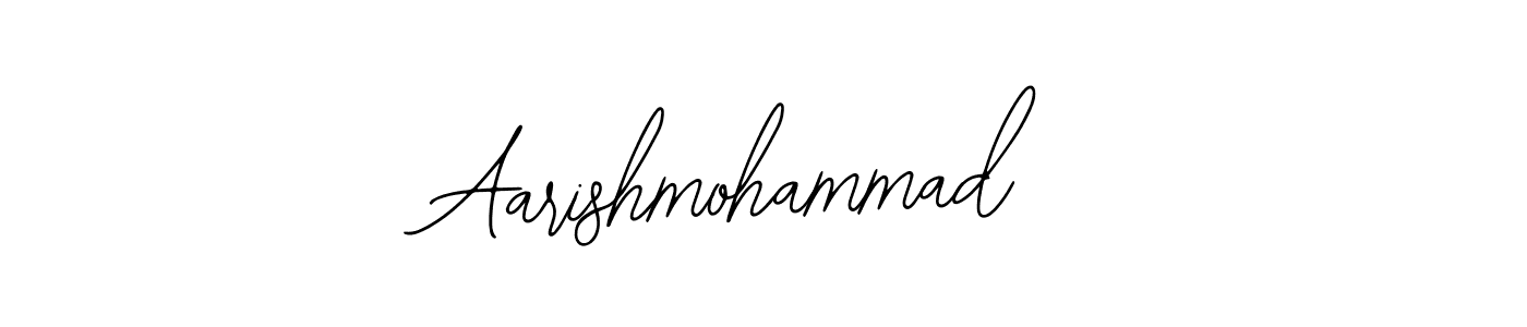 The best way (Bearetta-2O07w) to make a short signature is to pick only two or three words in your name. The name Aarishmohammad include a total of six letters. For converting this name. Aarishmohammad signature style 12 images and pictures png