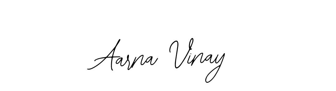 Aarna Vinay stylish signature style. Best Handwritten Sign (Bearetta-2O07w) for my name. Handwritten Signature Collection Ideas for my name Aarna Vinay. Aarna Vinay signature style 12 images and pictures png