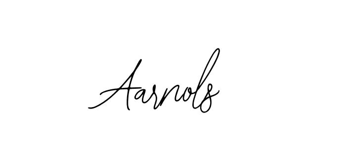 How to make Aarnols signature? Bearetta-2O07w is a professional autograph style. Create handwritten signature for Aarnols name. Aarnols signature style 12 images and pictures png