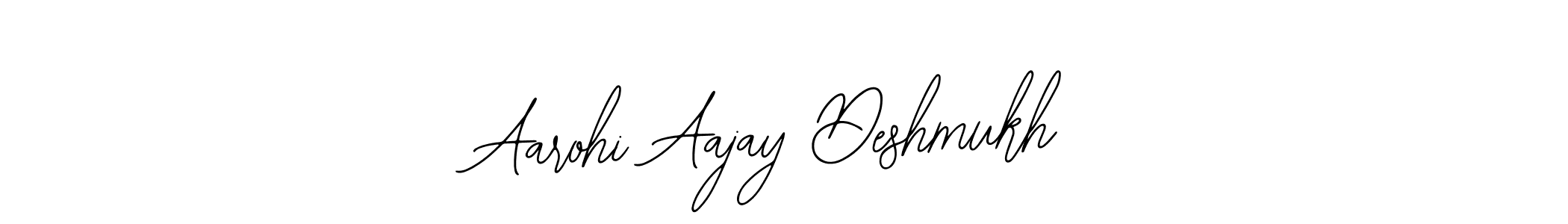Aarohi Aajay Deshmukh stylish signature style. Best Handwritten Sign (Bearetta-2O07w) for my name. Handwritten Signature Collection Ideas for my name Aarohi Aajay Deshmukh. Aarohi Aajay Deshmukh signature style 12 images and pictures png